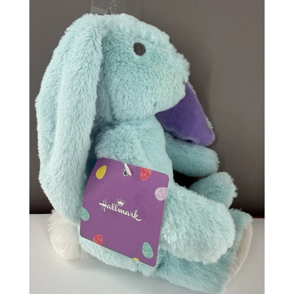 Hallmark 2022 Blue Purple Plush‎ Bunny Lovey Soft 12